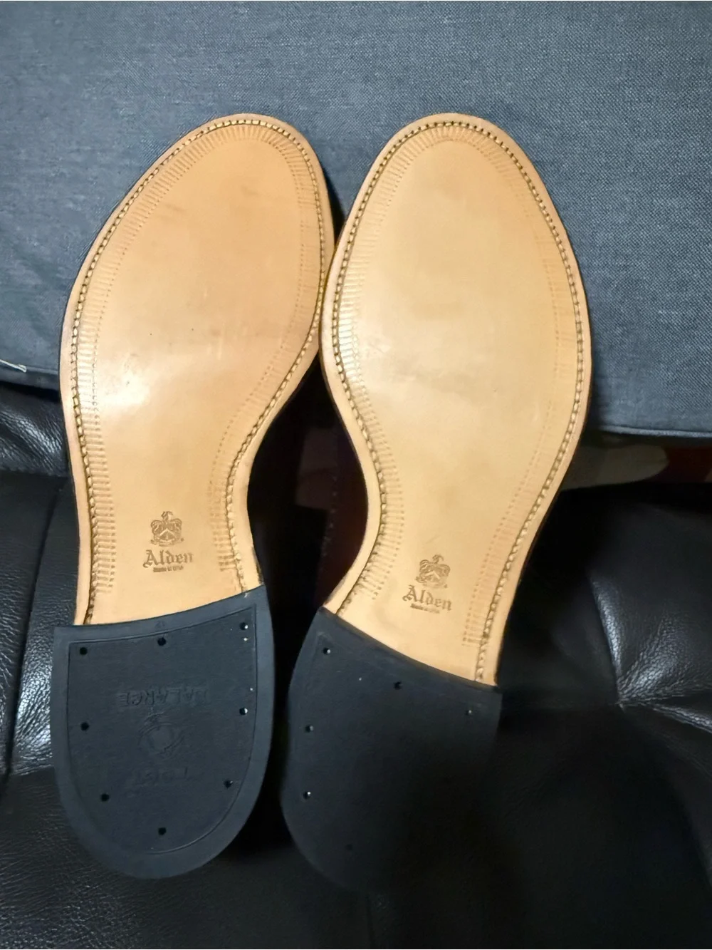 Alden Brown Full Brogue Longwing Oxfords